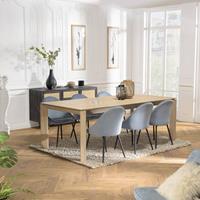 Macabane | Eettafel Kenza eikenhout