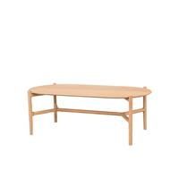 Nordiq Holton ovale salontafel - L130 x B65 x H46 cm - Naturel