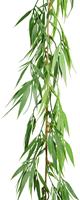 Creativ green Kunstguirlande Bamboeguirlande set van 2