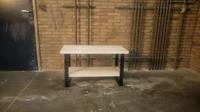 Het Steigerhouthuis Steigerhouten Sidetable Industrieel - 90 x 40 x 80 cm