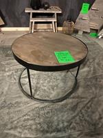 Het Steigerhouthuis OUTLET! Salontafel rond
