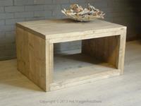 Het Steigerhouthuis Steigerhouten Salontafel Blok Robuust - 110 x 100 x 45 cm