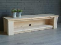 Het Steigerhouthuis Steigerhouten TV Meubel Port - 220 x 40 x 45 cm