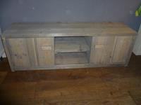 Het Steigerhouthuis Steigerhouten TV Meubel Old Look - 130 x 40 x 45 cm