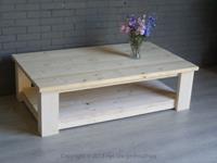 Het Steigerhouthuis Steigerhouten Salontafel Port - 80 x 60 x 45 cm