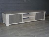 Het Steigerhouthuis Steigerhouten TV Meubel City - 120 x 40 x 45 cm