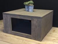 Het Steigerhouthuis Steigerhouten Salontafel Stoer - 100 x 100 x 45 cm