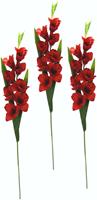 I.GE.A. Kunstbloem Gladiool set van 3 (3 stuks)