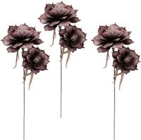 I.GE.A. Kunstbloem Zachte magnolia set van 3 (3 stuks)