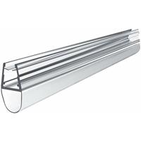 EMKE Ersatzdichtung Wasserabweiser Duschdichtung Schwallschutz Duschkabine Bad 4-6mm Glas 600mm - 600mm zum 4-6mm Glas - 