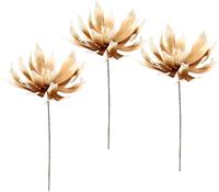 I.GE.A. Kunstbloem Soft-suikerbos set van 3 (3 stuks)