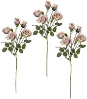 I.GE.A. Kunstbloem Rozentak set van 3 (3 stuks)