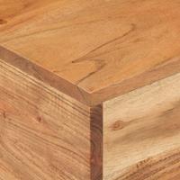 vidaXL Bijzettafel 30x30x33 cm massief acaciahout