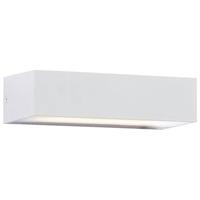 BES LED Led Tuinverlichting - Tuinlamp - Andina - Wand - 9w - Natuurlijk Wit 4200k at Wit - Kunststof