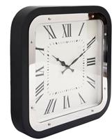 Kayoom Wandklok Moments 1025 Silber Schwarz
