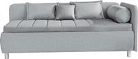 OTTO Schlafsofa »Kiana«, Inklusive Bettkasten, Liegefläche 90/200 cm oder 100/200 cm, mit 5 Zierkissen und 1 Schlummerrolle, Seitenwand wahlweise links oder rechts