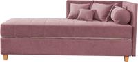 OTTO Schlafsofa »Kona«, mit 7-Zonen-Tonnen-Taschenfederkernmatratze, inklusive Zierkissen-Set bestehend aus: 2 Stk. 40x40cm, 1 Stk. 30x30cm, 1 Stk. 65x45cm, 1x Schlummerrolle 90cm