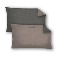 Set van 2 kussenovertrekken renforcé zilver - SCHIESSER Home 