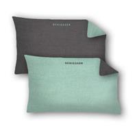 Schiesser Kissenhülle Doubleface mint Gr. 40 x 80