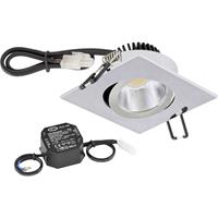 EVN PC24N61102 LED-inbouwlamp 6 W Warmwit Chroom