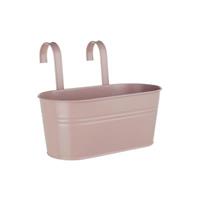 Butlers ZINC Hängetopf  B 33 x T 16cm Blumentöpfe hellrosa