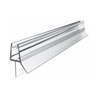 EMKE Ersatzdichtung Wasserabweiser Duschdichtung Schwallschutz Duschkabine Bad 4-6mm Glas 1000mm - 1000mm zum 4-6mm Glas - 