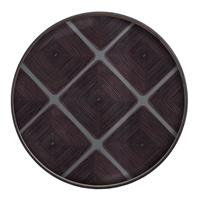 Ethnicraft Rond Dienblad Linear Flow 92cm - Slate