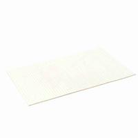 WohnDirect Badematte, Badvorleger Bambus Badematte Umweltfreundlich, aus echtem Bambus weiß Gr. 50 x 80
