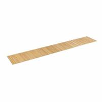 WohnDirect Badematte, Badvorleger Bambus Badematte Umweltfreundlich, aus echtem Bambus natur Gr. 110 x 50