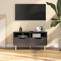 VidaXL TV-Schrank Grau 90x40x48,5 cm Spanplatte 