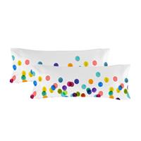 Set van 2 kussenslopen Confetti | Happy Friday