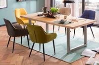 Home affaire Eettafel Aletsch gemaakt van onbehandeld hout, gerecycled steigerhout