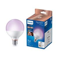Philips LED-Glühbirne Globe Connected WIZ - EyeComfort - Mehrfarbig - 11W - 1055 Lumen - E27 - 93212 - 