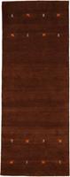 carpetfine Wollen kleed Gabbeh uni zuivere wol, met de hand geweven, gabbeh loom diermotief, ook als loper