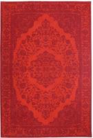 Morgenland Läufer »Vintage Teppich handgetuftet rot«, , rechteckig, Höhe 8 mm, Vintage Design