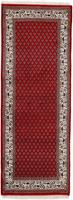 Woven Arts Loper Oosters tapijt Mir met de hand geknoopt, woonkamer, zuivere wol