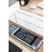 Andiamo Küchenläufer »Cafe Creme«, , rechteckig, Höhe 4 mm, Motiv Kaffee, mit Schriftzug, Größe 50x150 cm, Küche