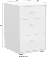 WIEMANN Nachtkastje Rialto in boxspringhoogte, voorgemonteerd (set, 2 stuks)