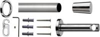 Gardinenstange Granada, indeko, Ø 12 mm, 1-läufig, Fixmaß, verschraubt, Eisen