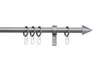 Indeko Gardinenstange »Kegel«, , Ø 16 mm, 1-läufig, Fixmaß
