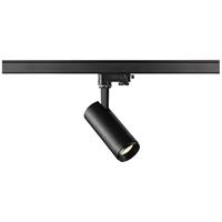 SLV LED 3-Phasen-Spot Numinos in Schwarz 10,42W 985lm 2700K 24°