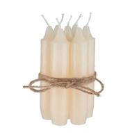 Butlers LITTLE LIGHT Kerzen-Set 7 Stück Kerzen creme