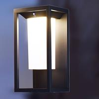 dekolight Deko Light Samas Solar 731122 Wandlamp op zonne-energie 2.2 W Warmwit Donkergrijs