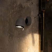 Faro Wandleuchte Stone in Grau GU10