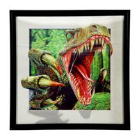 Decopatent 3d Dinosaurus Schilderij - Wanddecoratie - Dino -