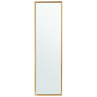 Beliani Staande Spiegel 40 x 140 cm Goud TORCY