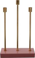 Kayoom Kandelaar Art Deco 325 Rosa Gold