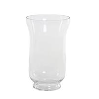 Trompet Vaas Glas Transparant 14,5 X 24 Cm - Vazen