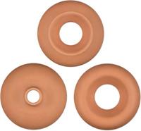 Kikkerland Terracota 3-delige vaaskragenset