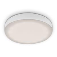 Briloner LED inbouwspot Plat, wit, Ø 7,5 cm, 4.000K
